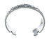 Native American Navajo Sterling Silver Horse Cuff Bracelet JX130600